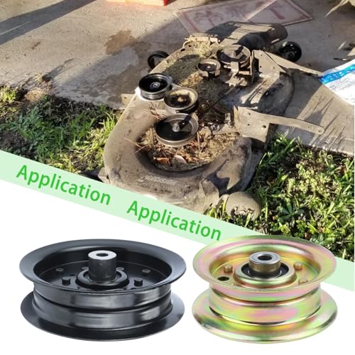 532196106 Idler Pulley with 532177968 Idler Pulley for YTH22V46 - color: A09 1x532196106+1x532177968