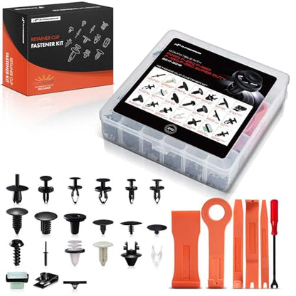 A-Premium 210PCS Fastener Retainer Clip Kit Compatible with Ford 2017-2019