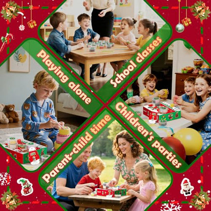 Aestd-ST Air Dry Clay Kit - Christmas Theme, Modeling Clay for Kids - color: Christmas Theme