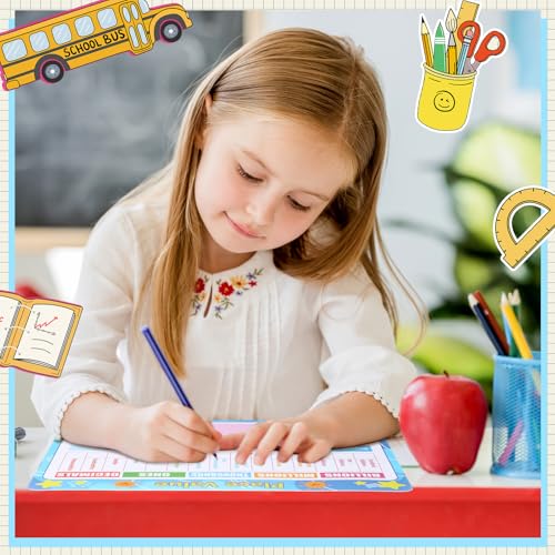 18Pcs Place Value Chart Dry Erase Flash Cards Math Manipulatives for Kids - style: Classic Place Value Charts