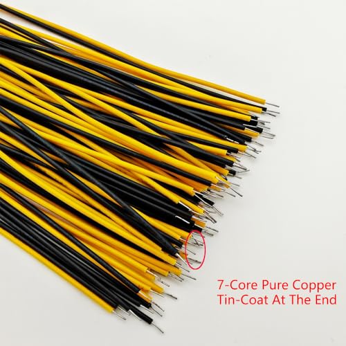 Gebildet 50pcs 3V-4.5V-5V-6V-7.5V-9V-12VDC 5mm Yellow LED Lights Emitting Diodes, 12VDC Prewired 7.9 Inch V LED Light Diffused Colored Lens Small LED - color: Yellow-5mm-12V