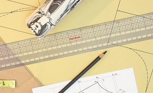 Liquidraw Pattern Maker and Grading Ruler Set, Clear Acrylic Sewing Tools - style: Pattern Maker & Grading Ruler Set