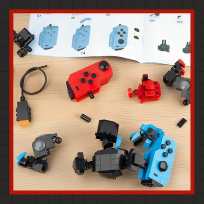 HIGH GODO Mech Building Set, Classic Game Controller Robot Building Blocks with Posable Head, Hands & Legs, Cool Toys Gifts Ideas for Adults, Teens Age 14+ and Game Fans (418 PCS)