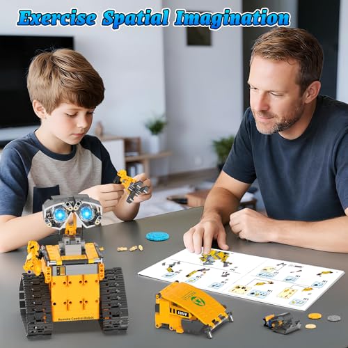 3 in 1 Robot Building Kit Toys for Boys Age 8-12（700Pcs）