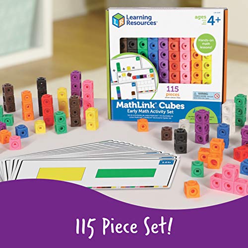 Learning Resources MathLink Cubes Early Math Activity Set - style: Activity Set