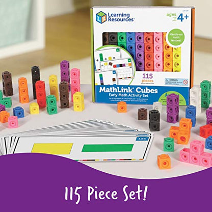 Learning Resources MathLink Cubes Early Math Activity Set - style: Activity Set
