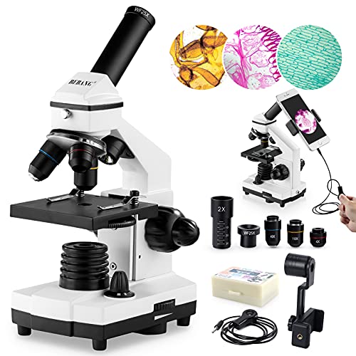 2000X Compound Microscope for Kids Adults: Microscope for Biology Education