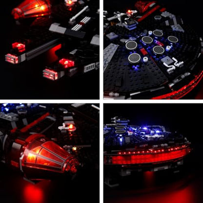 LIGHTAILING Light for Lego-75389 The Dark-Falcon - Compatible with Lego Building Set - NOT Included The Model Set - style: (Only Light) 75389 The Dark Falcon