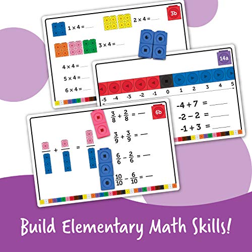 Learning Resources MathLink Cubes Elementary Math Activity Set - - style: Elementary Activity Set