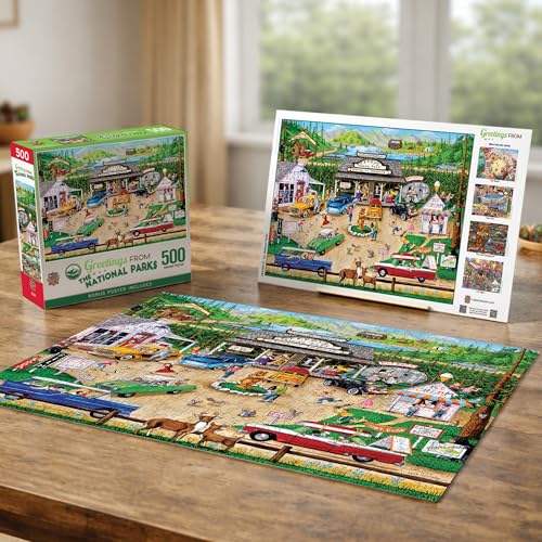 MasterPieces - 550 Piece Jigsaw Puzzle, The National Parks, Fun for Adults, Family, Kids, 18" x 24" - style: The National Parks