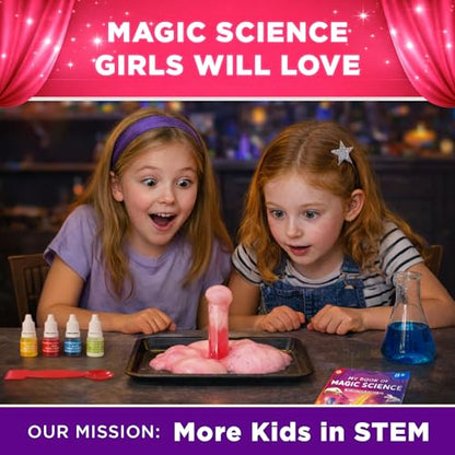 Doctor Jupiter Girls' Magic Science Experiments Kit for Kids Ages 8+ - style: Magic Science Kit for Girls: 8+
