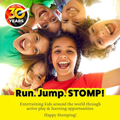 Stomp Racers Mega Pack by Stomp Rocket, 4 Air Powered Race Cars
