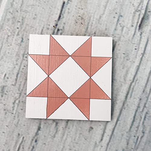 9" Barn Quilt Kit Set 4 | HST, Friendship Star, Dutch Sq, Flying Geese - size: 9 inches (set of 4), style: HST, Friendship Star, Dutch Square, Flying Geese
