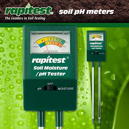 Luster Leaf 1817 Rapitest Soil pH/Moisture Tester, Black - style: pH/Moisture Tester