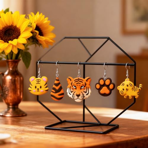 ORIGACH 14 Pcs Tiger Polymer Clay Cutters Set - style: Tiger