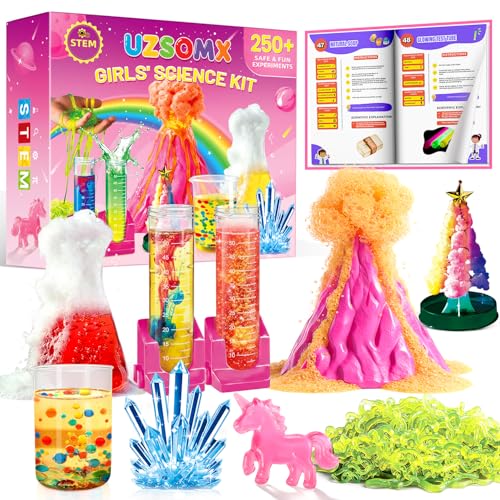 Girls Science Kit for Kids 250+Science Experiments Stem Toy Learning - style: Ultimate Science Kit