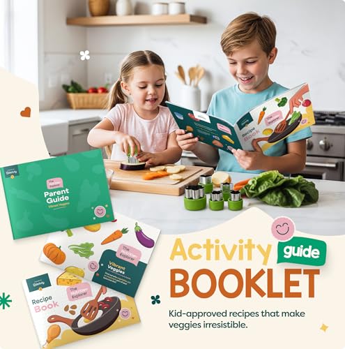 Baketivity Vibrant Veggies Kids Nutrition Kit STEM Birthday Gifts for Kids - color: 3-vibrant Veggies