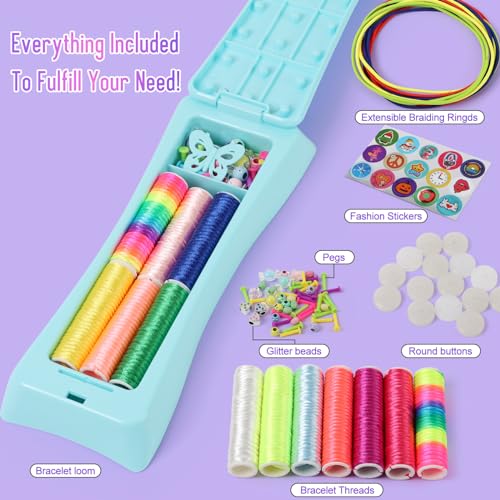 Friendship Bracelet Making Kit for Girls - Arts Crafts for Kids String - color: Friendship Bracelet Making Kit