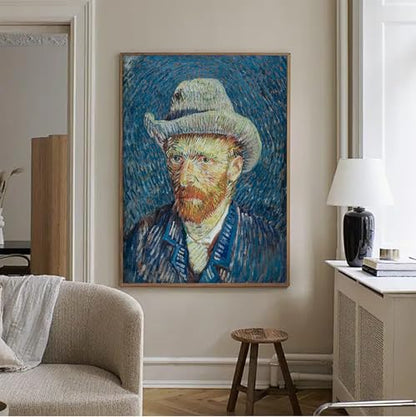VeGuude Van Gogh Portrait Diamond Art Kits for Adults- Diamond Painting Kits for Adults Beginners,5D DIY Full Drill Diamond Painting Gem Art and Crafts 12x16inch - color: DP02872