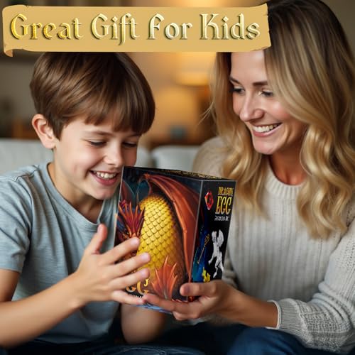 Dragon Dig Kit, 12 Dragon Egg with Dragon Toys for Boys 6+ - color: Dragon Dig Kit