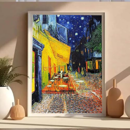 VeGuude Diamond Art Kits forAdult Café Terrace at Night Diamond PaintingKit - color: DP04895