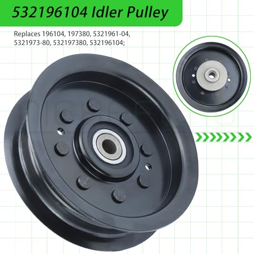 532196104 Idler Pulley for Husqvarna/Craftsman 48" 54" Z254F Deck - color: A04 1x532196104