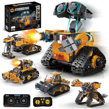 STEM Robotics Kit for Kids 8-12, APP & Remote Control Robot Building Kits
