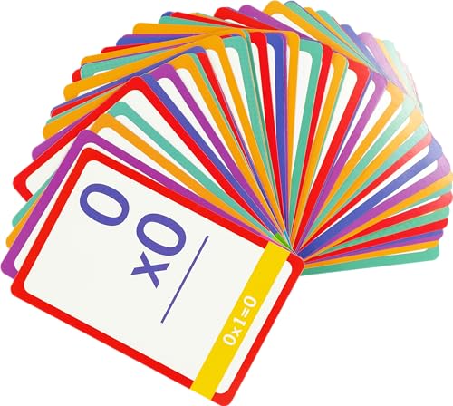 Multiplication Flash Cards (56 cards, Grades 3 and up)