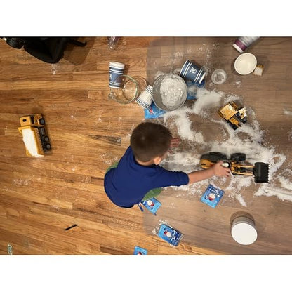 20-Pack Instant Snow Powder for Kids - Makes 40 Cups of Fluffy Fake Snow - Just Add Water! Perfect for Cloud Slime, Sensory Play, and Holiday Decorations - USA Lab-Tested & Non-Toxic