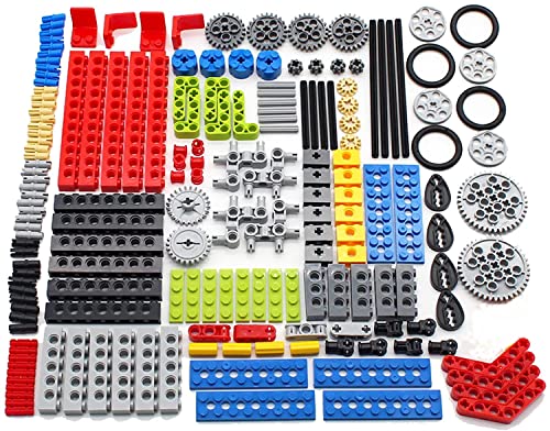 182PCS Gear and Axle Set for Technic Parts, Technic Pieces - style: 182 Pieces