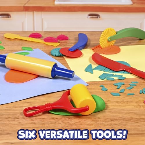 Ready 2 Learn Dough Tools, Set of 6 Play Dough Accessories