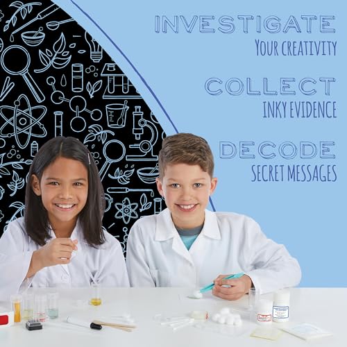 MindWare Science Academy Detective lab - Science Kits for Kids Age 8-12 - Kids Detective Kit Complete with 7 Forensics and Crime-Scene Investigations - Ages 8 and Up