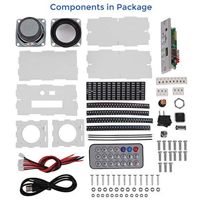 MiOYOOW Spectrum DIY Bluetooth Speaker Kit, Electronics Project for Adults