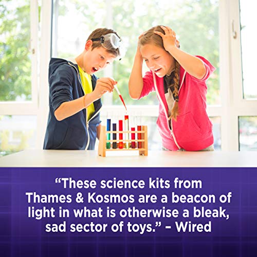 Thames & Kosmos 640132 Chem C3000, Chemistry Set, Includes Components From The Thames and Kosmos C2000 Plus Dozens of Additional Tools and Chemicals, 333 Experiments, 103 Pieces, Experiment Kit, 12+