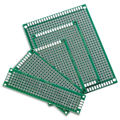 ELEGOO 32Pcs Double Sided PCB Board Prototype Kit for DIY Soldering