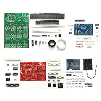 ISolderStore Soldering Practice Kit 4 Kits SMD SMT Kit DIY Electronic DIY Kits Soldering Project Soldering Training Board All in One - size: SMD D-4PCS