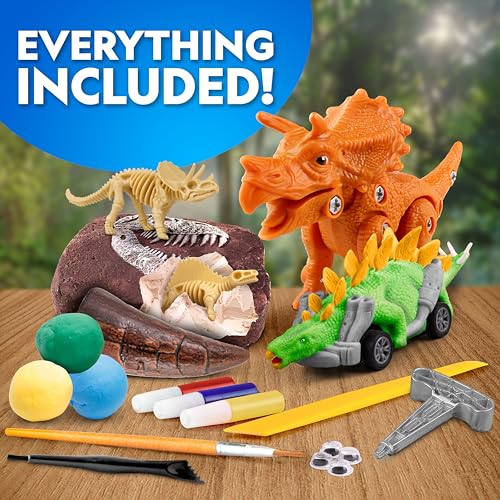 National Geographic Ultimate Dinosaur Toy Activity Kit with 5 Projects - style: Ultimate Dinosaur Activity Kit
