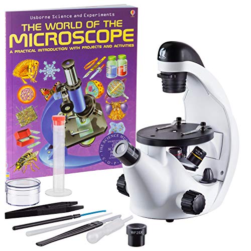 AmScope IN50C-WM Monocular Biological Microscope with 500X