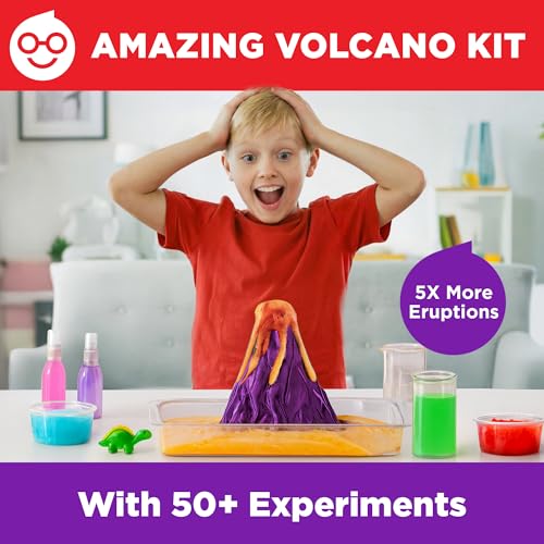 Doctor Jupiter Erupting Volcano Science Kit for Kids Ages 8+, STEM Toy - style: Volcano Science Kit: 8+