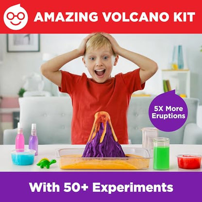 Doctor Jupiter Erupting Volcano Science Kit for Kids Ages 8+, STEM Toy - style: Volcano Science Kit: 8+