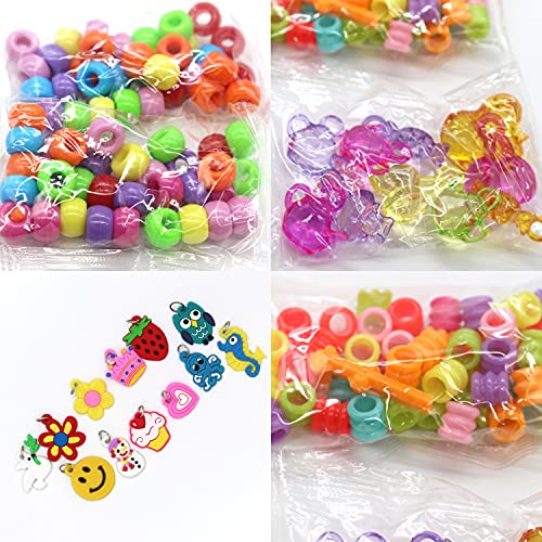 10000pcs Rubber Loom Bands Bracelet Making Kit, Complete Color Set-A - color: Color Set A