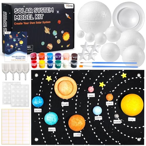 Pllieay Solar System Model Kit for School Science Projects, Space Education