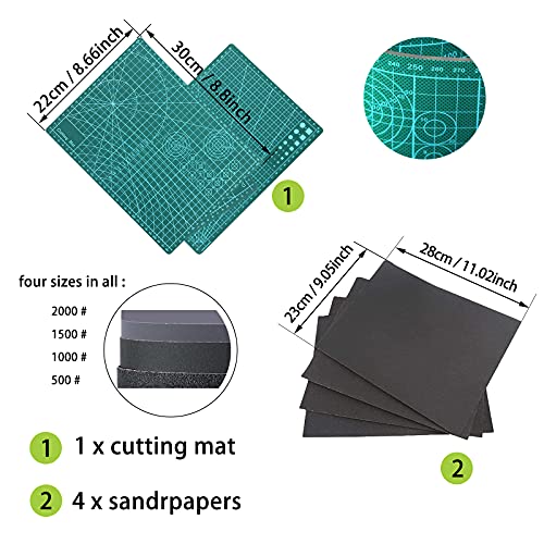 38Pcs Gundam Tools Kit Gunpla Tool Gundam Model Kit Tools Bandai Tool kit Car Model Tools Set for Hobby Model Building Making Assembling