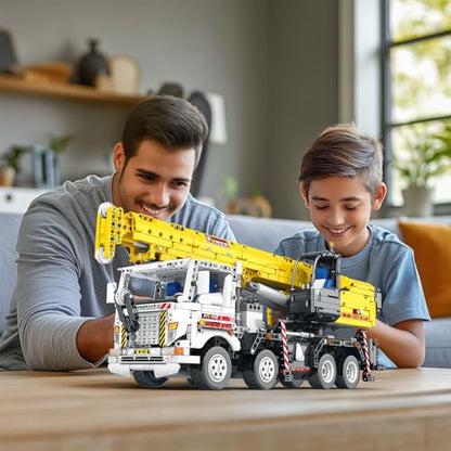 Reobrix Crane Building Block Set 22007 Remote Control Crane Model