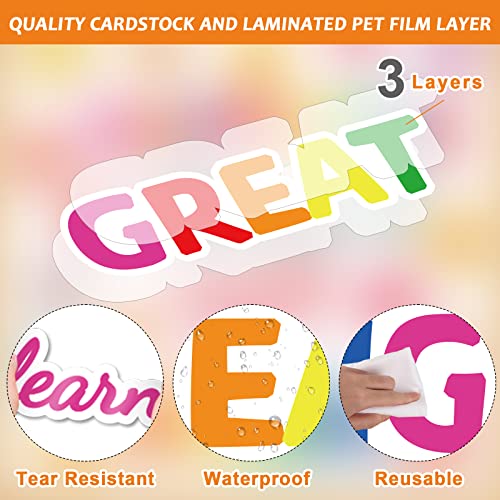 Learn Bulletin Board Decoration Set Welcome Classroom Bulletin Board Cutouts for Party School Classroom Door Welcome Bulletin Board Craft Home Wall (Today is a Great Day to Learn Something New) - style: Today is a Great Day to Learn Something New