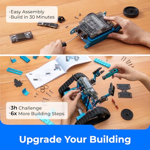 Makeblock mBot2 Rover: STEM Education Coding Robot Kit for AI Learning