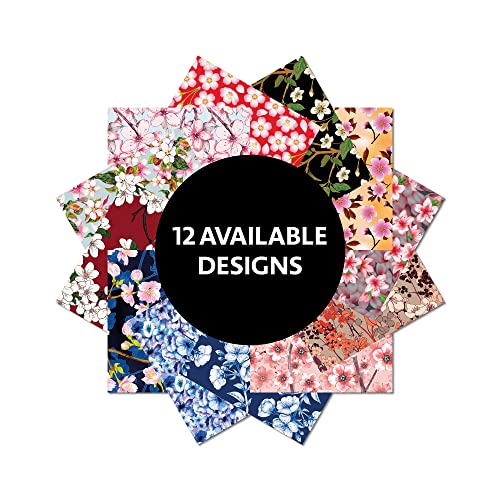 Origami Paper 500 sheets Cherry Blossoms 4" (10 cm): Tuttle Origami Paper: Double-Sided Origami Sheets Printed with 12 Different Illustrated Patterns