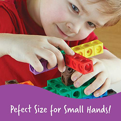 Learning Resources MathLink Cubes Elementary Math Activity Set - - style: Elementary Activity Set