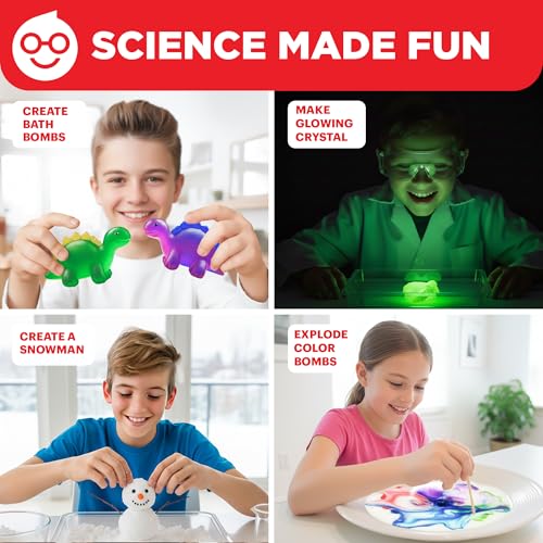 Doctor Jupiter Super Science Experiments Kit for Kids Ages 8+ - style: Super Science Kit: 8+