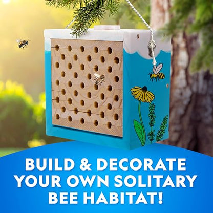 National Geographic Build a Bee Habitat Nature Craft Kit for Kids - style: DIY Bee Habitat